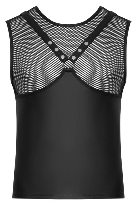 Svenjoyment Top Bezrękawnik Czarny Matowy Siatka 2XL