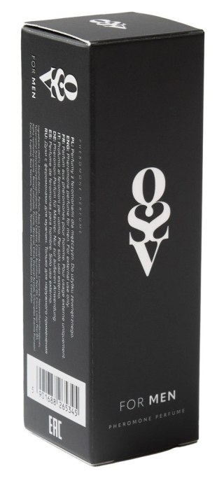 Obsessive Men's Perfume 10ml - Świeży cytrusowo-drzewny zapach