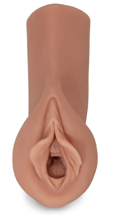 PDX Extreme Sorority Snatch Brown - kompaktowa maszyna intymna TPR 13,4 cm