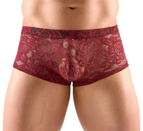 Svenjoyment Bokserki Męskie Red Lace, czerwone, rozmiar M