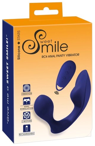 Sweet Smile RC Panty Vibe z funkcją podwojnej stymulacji 12 trybow