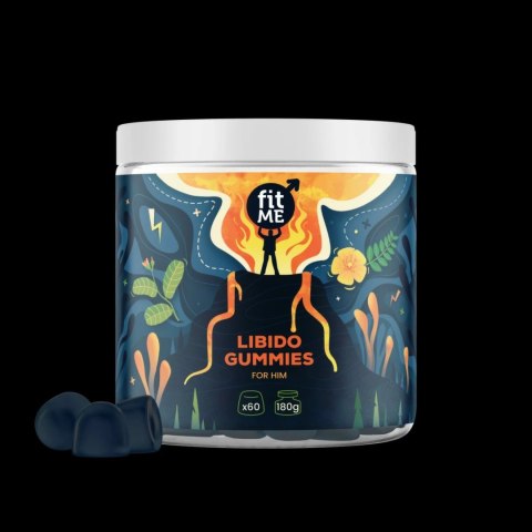 FitMe Libido Gummies for Him żelki z catuabą i cordycepsem 180g
