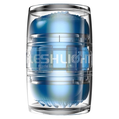 Fleshlight Alien Quickshot - kompaktowy model niebieski, system podwojnych wejść