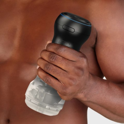 Kiiroo Feel Pocket Crystal - kompaktowa maszyna intymna, tryb automatyczny