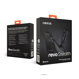Nexus Revo Stealth Intymny masażer rotacyjny silikonowy, sterowanie pilotem