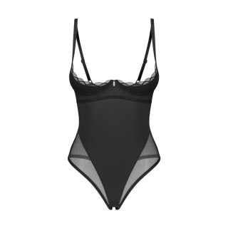 Obsessive Stelisa Body z odkrytymi plecami, czarne S/M