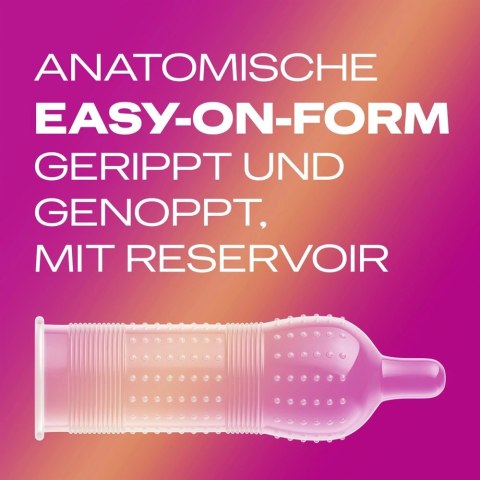 Durex Pleasure Me 40 szt. - prezerwatywy z teksturowaną powierzchnią