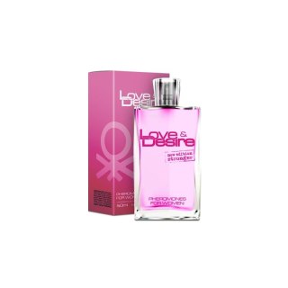 Love & Desire SHS Feromony Damskie 50 ml - owocowo-kwiatowy aromat