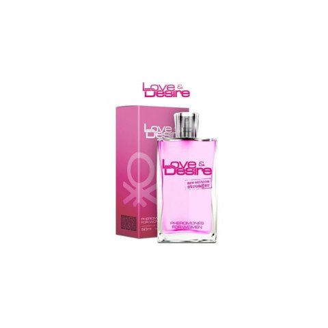 Love & Desire SHS Feromony Damskie 50 ml - owocowo-kwiatowy aromat
