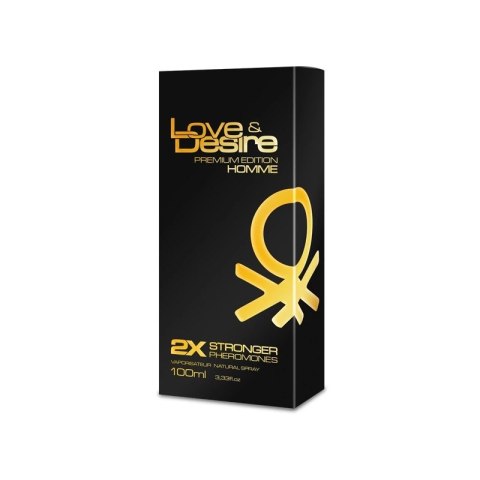 Love&Desire Gold Men 100 ml - Intensywny zapach z czterema składnikami aktywnymi