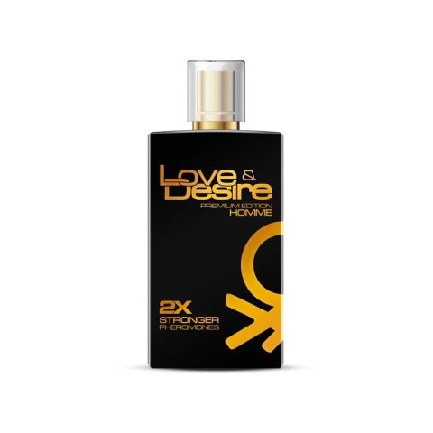 Love&Desire Gold Men 100 ml - Intensywny zapach z czterema składnikami aktywnymi