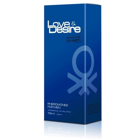 Love&Desire Men 15 ml - Kompozycja czterech feromonow dla mężczyzn
