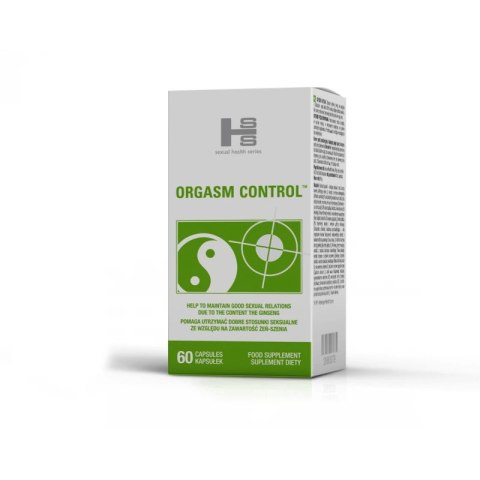 SHS Orgasm Control 60 kapsułek - Formuła ziołowa z witaminami i minerałami