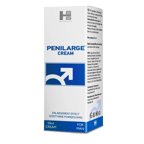 SHS Penilarge krem pielęgnacyjny 50ml - formuła ziołowa, wygładzenie skory
