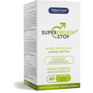 SUPERO Super Orgasm Stop 60 kapsułek - wsparcie kontroli czasu