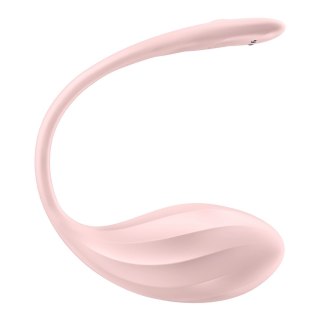 Satisfyer Ribbed Petal Connect - model do noszenia z pilotem i aplikacją