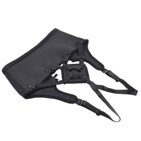 Sportsheets Gorsetowa Uprząż Strap-On Czarna, Regulowana, O-Ring