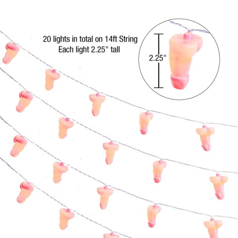 Little Genie Glitteratti lampki dekoracyjne LED 20 elementow, zasilanie bateryjne