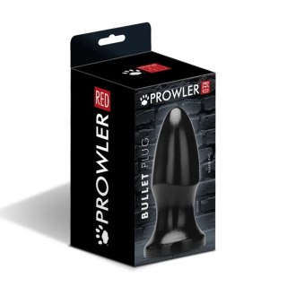 Prowler Red Bullet Plug klasyczny korek anatomiczny czarny PVC