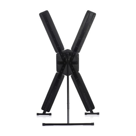 XR Brands Uprząż Krzyż Św. Andrzeja, stal i drewno, regulacja kąta