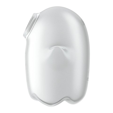 Satisfyer Glowing Ghost - model pulsacyjny, silikon medyczny, fioletowy