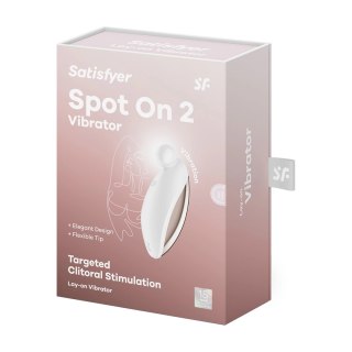 Satisfyer Spot On 2 - precyzyjny model punktowy z 12 trybami, silikon