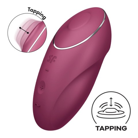 Satisfyer Tap & Climax 1 - urządzenie z funkcją stukania i wibracji