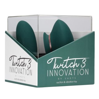 Shots Innovation Twitch 3 Green - urządzenie ładowalne z funkcją ssania