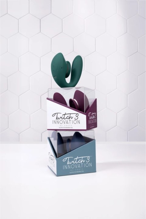 Shots Innovation Twitch 3 Green - urządzenie ładowalne z funkcją ssania