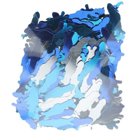 Shots S-line Konfetti imprezowe w zabawnym kształcie, wielokolorowe