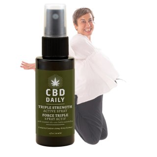 Earthly Body CBD Spray o Potrojnym Działaniu 60ml - Chłodząca Formuła