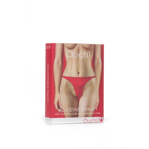 Ouch! by Shots - Wibrująca bielizna z wkładką wibrującą, czarna