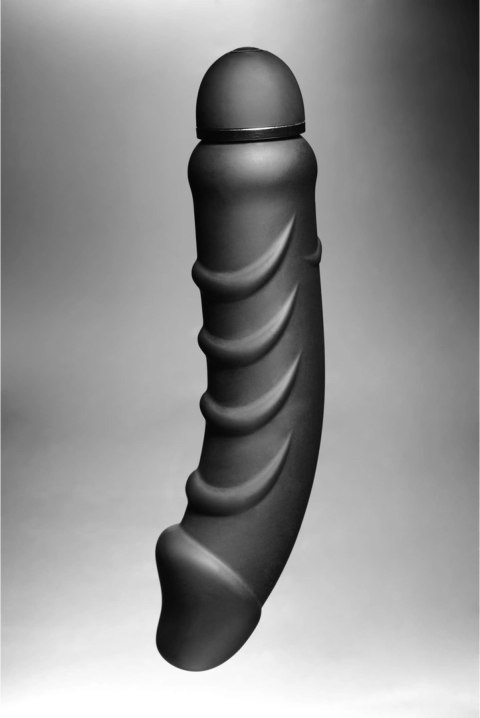 XR Brands Vibrating Model 5 Speed silikonowy, żebrowany czarny
