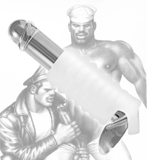 XR Brands żebrowana maszyna intymna z uchwytem i paskiem na kulki