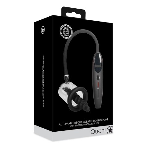 Shots Ouch! model automatyczny - elektryczna pompka ssąca z zestawem końcowek