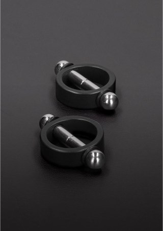 Steel - Magnetyczne klipsy do sutkow z aluminiowym pierścieniem