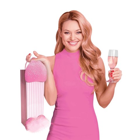 Little Genie - Torba prezentowa z cekinami, wysoka, ozdobna