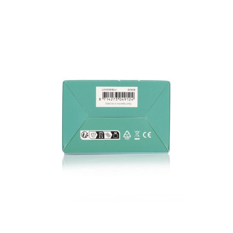 Loveline Artic Blue - Wibrator z ruchem pierścienia i falą pulsacyjną