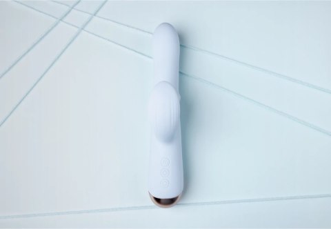 Loveline Artic Blue - Wibrator z ruchem pierścienia i falą pulsacyjną