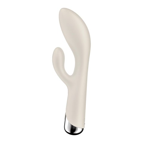 Satisfyer Spinning Rabbit 1 - Wibrator podwojny z obracaną końcowką