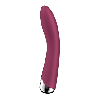 Satisfyer Vibe 1 Zakrzywiony model z obrotową głowką, silikonowy