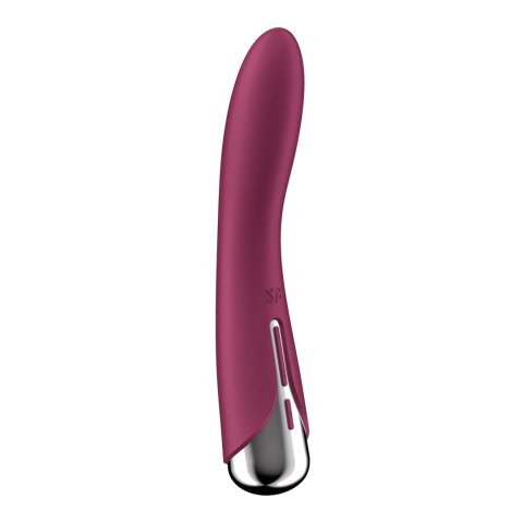 Satisfyer Vibe 1 Zakrzywiony model z obrotową głowką, silikonowy