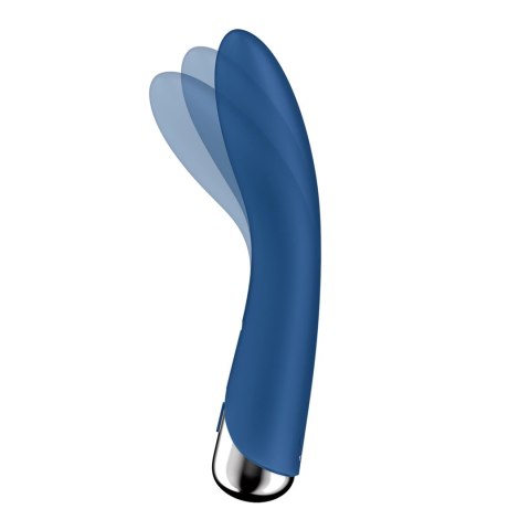 Satisfyer Vibe 1 - zakrzywiony model z obrotową głowką, silikonowy