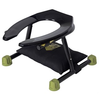 Doc Johnson Trench Rider - platforma z regulacją wysokości, czarna