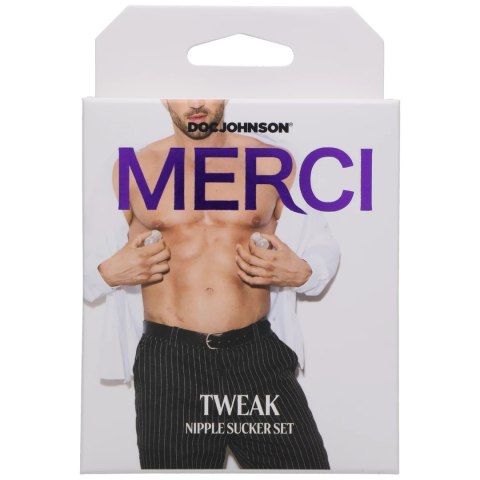 Doc Johnson Tweak - System podciśnieniowy do stymulacji sutkow, czarny