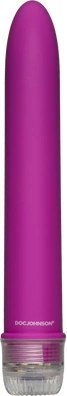 Doc Johnson Velvet Vibe Mini - kompaktowy model wodoodporny, fioletowy