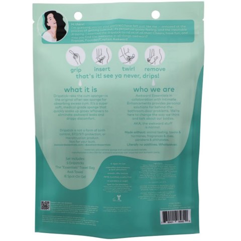 Doc Johnson Zestaw Startowy - System Absorpcji Nadmiaru Płynow + Torba