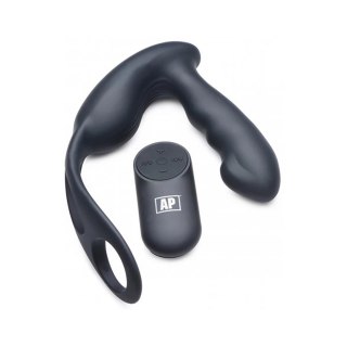 XR Brands P-Strap Milker masażer prostaty z uprzężą, 7 trybow, czarny