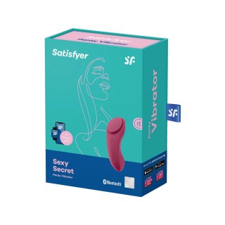 Satisfyer Sexy Secret Connect - model do noszenia, magnes, czarny