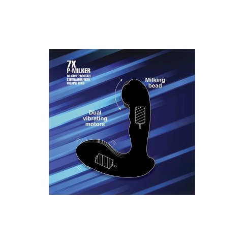 XR Brands 7x P-Milker silikonowy masażer punktu P z pilotem